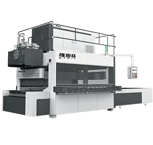 HF(RF)VERTICALLY LIFTING JOINING MACHINE FOR WOODEN BOARD(PUSH TYPE)